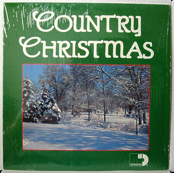 Various – Country Christmas - VG LP Record 1981 Sessions CBS Special Products USA Vinyl - Holiday / Christmas / Country - Shuga Records