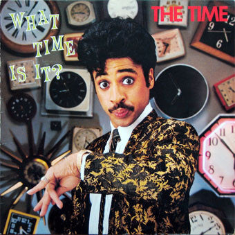 The Time ‎– What Time Is It? - VG+ Lp Record 1982 USA Original Vinyl - Funk - Shuga Records