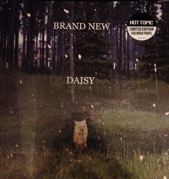 Brand New - Daisy Vinyl LP Hot Topic Exclusive