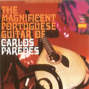 Carlos Paredes – The Magnificent Portuguese Guitar Of Carlos Paredes - VG+ LP Record 1967 Capitol USA Vinyl - World / Fado