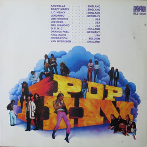 Various – Pop In - VG+ 2 LP Record 1970 Bellaphon Germany Vinyl - Krautrock / Psychedelic Rock / Prog Rock - Shuga Records