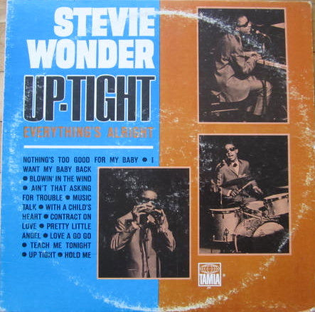 Stevie Wonder – Up-Tight - VG+ LP Record 1966 Tamla USA Mono Vinyl - Soul / Funk - Shuga Records