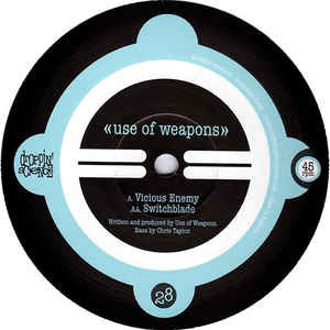 Use Of Weapons – Vicious Enemy / Switchblade - New 12" Single 2001 UK Droppin' Science Vinyl - Drum n Bass / Downtempo - Shuga Records