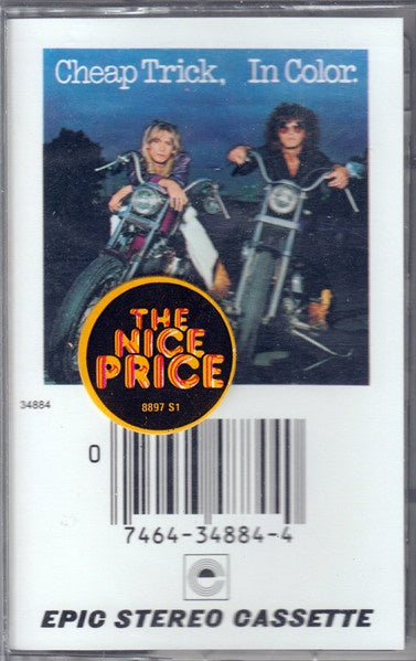 Cheap Trick – In Color (1977) - Used Cassette Epic Tape- Rock