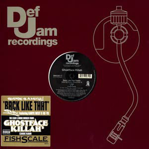 Ghostface Killah ‎– Back Like That (Remix) - VG+ 12" Single Record Promo 2006 USA - Hip Hop - Shuga Records