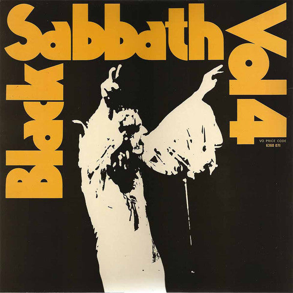 Black Sabbath ‎– Black Sabbath Vol 4 (1972) - New LP Record 2020 Vertigo UK  Import Black Vinyl - Hard Rock / Heavy Metal