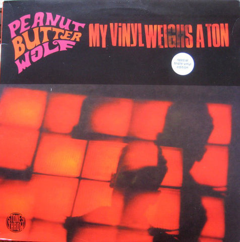 Peanut Butter Wolf - My Vinyl Weighs a Ton - New Vinyl Record 2001 Stones Throw USA 2-LP - HipHop / Rap - Shuga Records