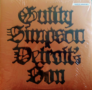 Guilty Simpson - Detroit's Son - New 2 Lp Record 2015 Stones Throw USA Vinyl & Download - Hip Hop - Shuga Records