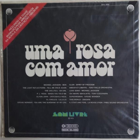 Various – Uma Rosa Com Amor (Internacional) - VG+ LP Record 1973 Som Livre Rede Globo Brazil Vinyl - Soul / Funk / Pop - Shuga Records