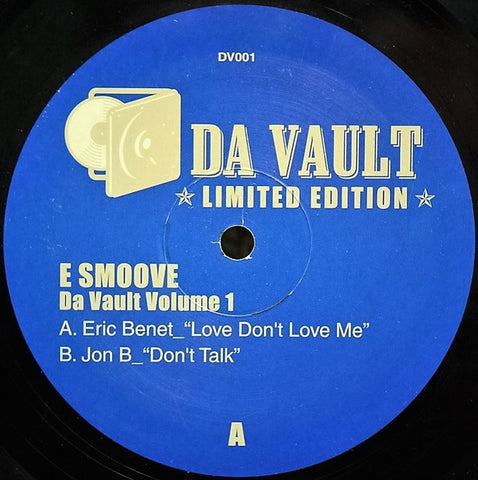 Various – Da Vault Volume 1 - New 12" Single 2002 Da Vault USA Vinyl - House / Garage House - Shuga Records