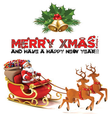 Various ‎– Merry Xmas! And Have A Happy New Year! - LP - New Lp Record 2015 Red Vinyl Mariah Carey, Slade, Chris Rea, Wham!, Brenda Lee + More! B-Side Label features a 'gift card' you can write a to:-from: message on! - Shuga Records