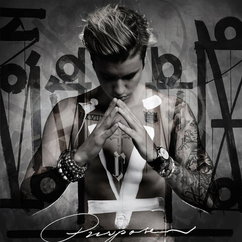 Justin Bieber ‎– Purpose - New 2 LP Record 2015 Def Jam School Boy Vinyl - Pop - Shuga Records