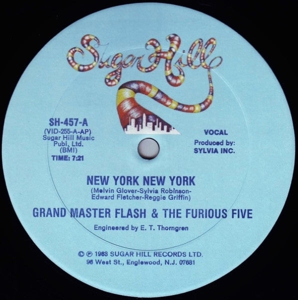 GRANDMASTER FLASH & THE FURIOUS FIVE - THE MESSAGE - LIMITED