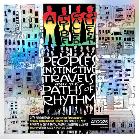 A Tribe Called Quest ‎– People's Instinctive Travels And The Paths Of Rhythm (1990) - Mint- 2 LP Record 2016 Jive Sony Europe 180 gram Vinyl - Hip Hop - Shuga Records