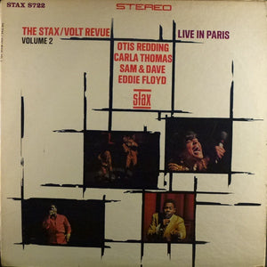 Various – The Stax / Volt Revue Volume 2 Live In Paris - VG LP Record 1967 Stax USA Vinyl - Funk / Soul