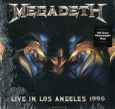 Megadeth ‎– Live At Great Olympic Auditorium In Los Angeles - February 25, 1995 - New Vinyl Record (Europe Import 180 Gram Limited Edition) 2015 - Metal/Rock - Shuga Records