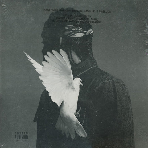 Pusha T ‎– King Push – Darkest Before Dawn: The Prelude - New LP Record 2016 Def Jam Black Vinyl - Rap / HipHop - Shuga Records