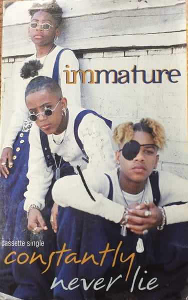 Immature – Constantly / Never Lie - Used Cassette Single 1994 MCA Tape -  R&B / Swing