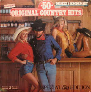 Various - 50 Original Country Hits - VG+ 1981 Stereo 3 Lp Set USA - Country - Shuga Records