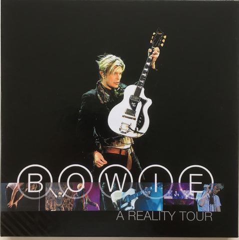 David Bowie - A Reality Tour - New Vinyl Record 2016 Friday Music Limited Edition 3-LP Box Set on 180gram Translucent Blue Vinyl - Rock / Pop - Shuga Records