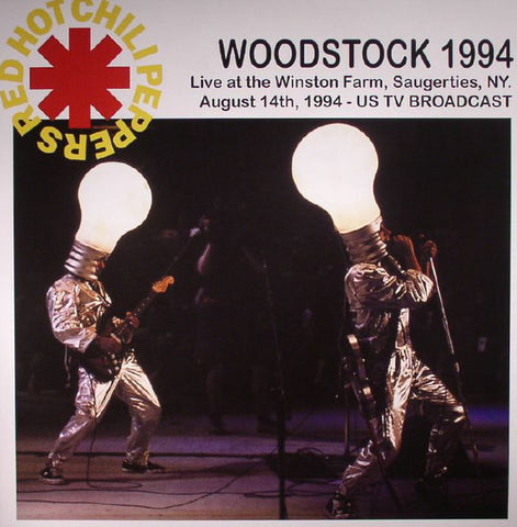 Red Hot Chili Peppers ‎– Woodstock 1994 Live At The Winston Farm NY - New Vinyl Record 2016 (Europe Import 500 made) - Rock - Shuga Records