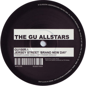 Various – The GU Allstars - New 12" Single Record 2002 Glasgow Underground UK Vinyl - House / Dub - Shuga Records