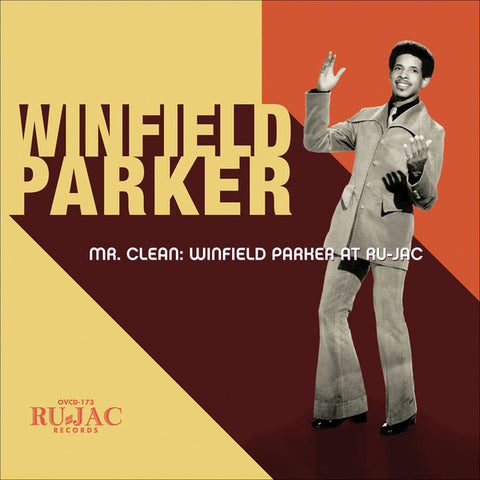 Winfield Parker - Mr. Clean: Winfield at Ru-Jac - New Vinyl Record 2016 Ru-Jac Records Limited Edition 1st Press on Orange Vinyl + Download - Soul - Shuga Records