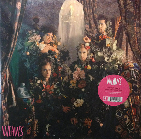 Weaves - S/T - New Vinyl Record 2016 Kanine Records Limited Edition Gatefold on Neon Pink Vinyl + Download - Indie / Art-Rock / Experimental Rock - Shuga Records