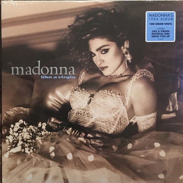 Madonna - Like a Virgin (1984) - mint- LP Record 2016 Sire 180 gram Vinyl - Synth-pop / Dance-pop - Shuga Records