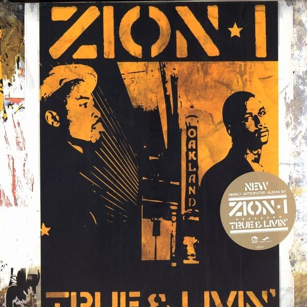 Zion I – True & Livin' - VG 2 LP Record 2005 Live Up USA Vinyl & Insert - Hip Hop - Shuga Records