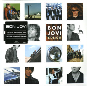 Bon Jovi – Crush - New 2 LP Record 2016 Island 180 gram Vinyl - Pop Rock / Hard Rock