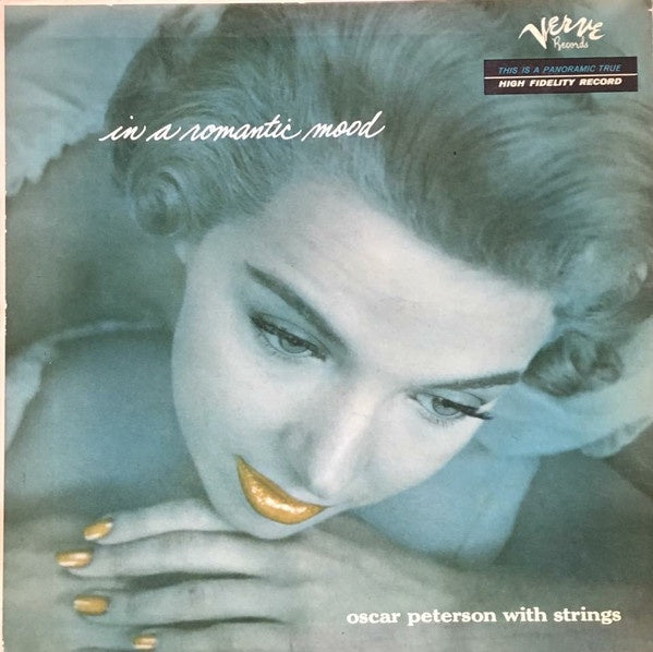 Oscar Peterson – In A Romantic Mood - VG LP Record 1956 Verve USA Mono  Vinyl - Jazz