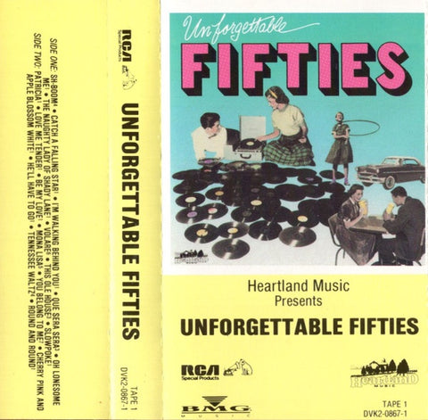 Various – Unforgettable Fifties Vol. 3- Used Cassette 1988 Heartland Tape - Pop