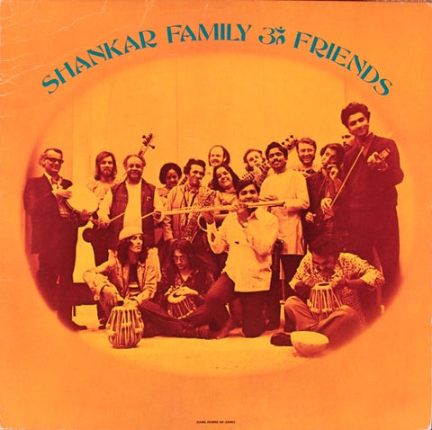 Shankar Family & Friends – Shankar Family ૐ Friends - Mint- LP Record 1974 Dark Horse USA Vinyl & Insert - World / Folk