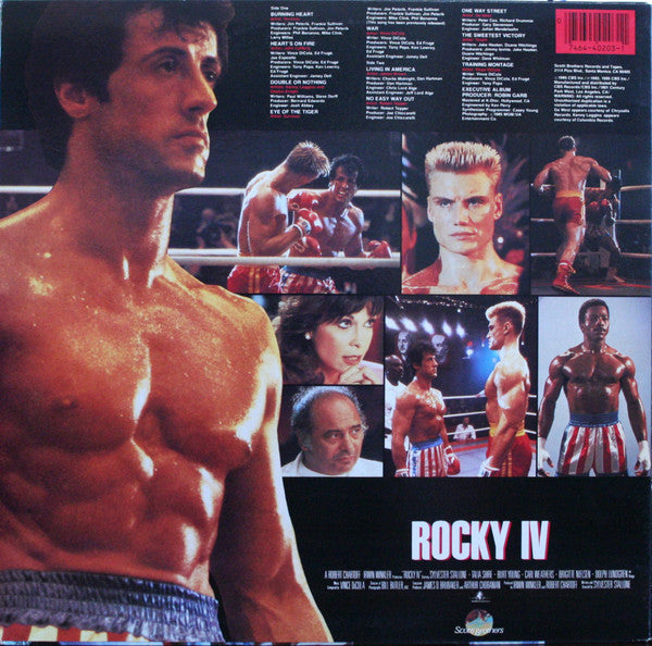 Various – Rocky IV (Original Motion Picture) - Mint- LP Record 1985 Scotti Bros USA Vinyl - Soundtrack