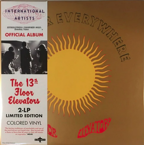 13th Floor Elevators – Easter Everywhere - New 2 LP Record 2022 International Artists Clear Splatter Vinyl - Rock / Psychedelic Rock - Shuga Records