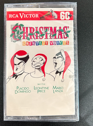 Various – Christmas Greatest Voices - Sealed Cassette 1995 RCA Tape  - Holiday - Shuga Records