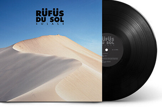 Rüfüs Du Sol - Solace (2018) - Mint- (VG cover) LP Record 2023 Sweat It Out Rose Avenue Black Vinyl - Electronic / Synth-pop