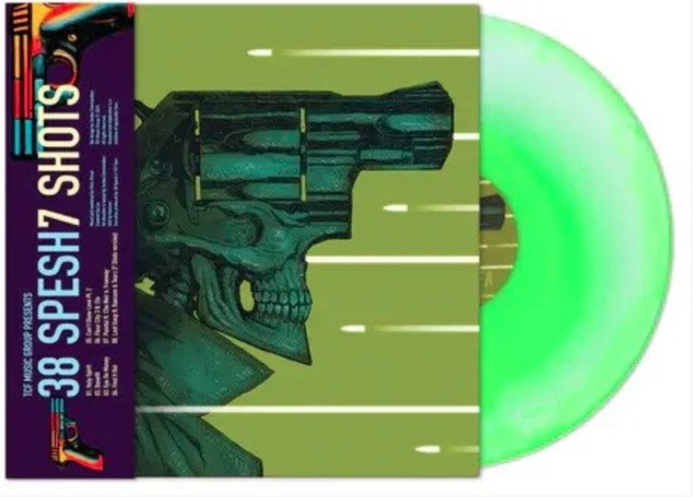 38 Spesh – 7 Shots - New LP Record 2022 TCF Europe Green and White Vinyl - Hip Hop