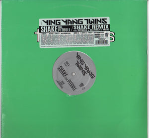 Ying Yang Twins Feat. Pitbull & Elephant Man – Shake Remix - New Vinyl Record 12" Single USA 2005 - Hip Hop - Shuga Records