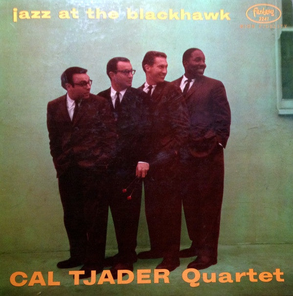 Cal Tjader Quartet ‎– Jazz At The Blackhawk - VG Lp Record 1957 Fantasy USA Mono Red Vinyl - Latin Jazz / Afro-Cuban Jazz