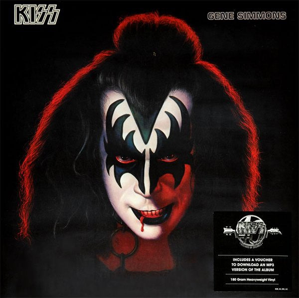 KISS - Gene Simmons (1978) - New 2014 LP Record Limited Edition 180gram Vinyl European Reissue - Hard Rock / Glam - Shuga Records