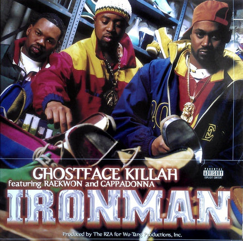 Ghostface Killah - Ironman (1996) - Mint- 2 LP Record 2015 Music On Vinyl 180 gram Vinyl - Hip Hop