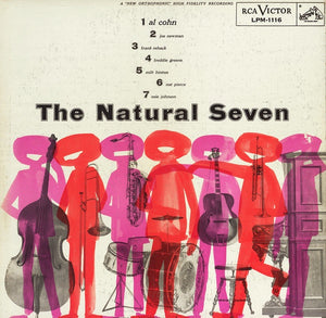 Al Cohn's Natural Seven - The Natural Seven - VG+ LP Record 1955 RCA Victor USA Mono Vinyl - Cool Jazz / Bop