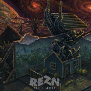 REZN ‎– Let It Burn (2017) - New 2 LP Record 2019 Self Released Black 180 gram Vinyl - Stoner Rock / Doom Metal - Shuga Records