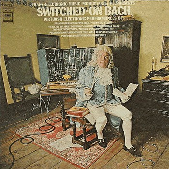 Walter Carlos ‎– Switched-On Bach (1968) - VG+ LP Record 1970 Columbia USA Vinyl - Modern Classical / Moog / Electronic - Shuga Records