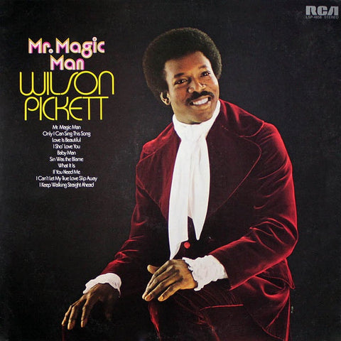 Wilson Pickett ‎– Mr. Magic Man - Mint- Lp Record 1973 USA Original Vinyl - Soul