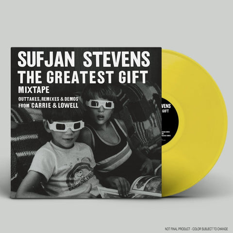 Sufjan Stevens - Greatest Gift (Outtakes, Remixes & Demos From Carrie & Lowell) - New Vinyl Lp 2017 Asthmatic Kitty Limited Edition 'Translucent Yellow' Vinyl with Download - Indie Rock