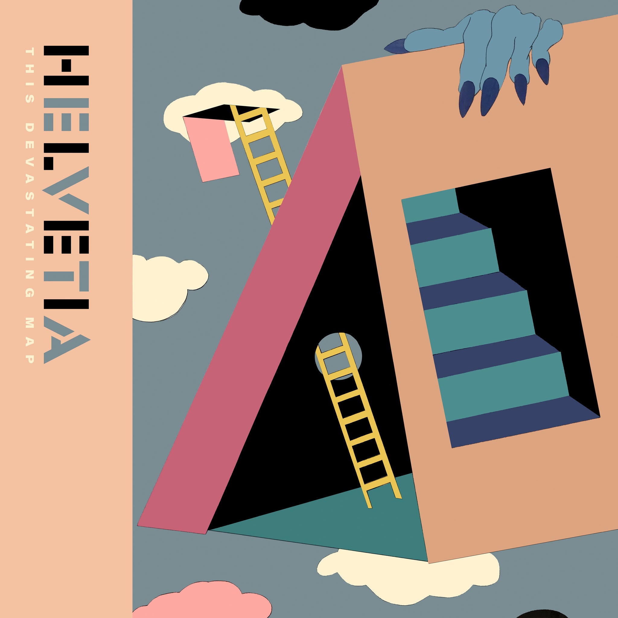 Helvetia ‎– This Devastating Map - New LP Record 2020 Joyful Noise White Vinyl, Download, & Flexi Disc - Alternative Rock