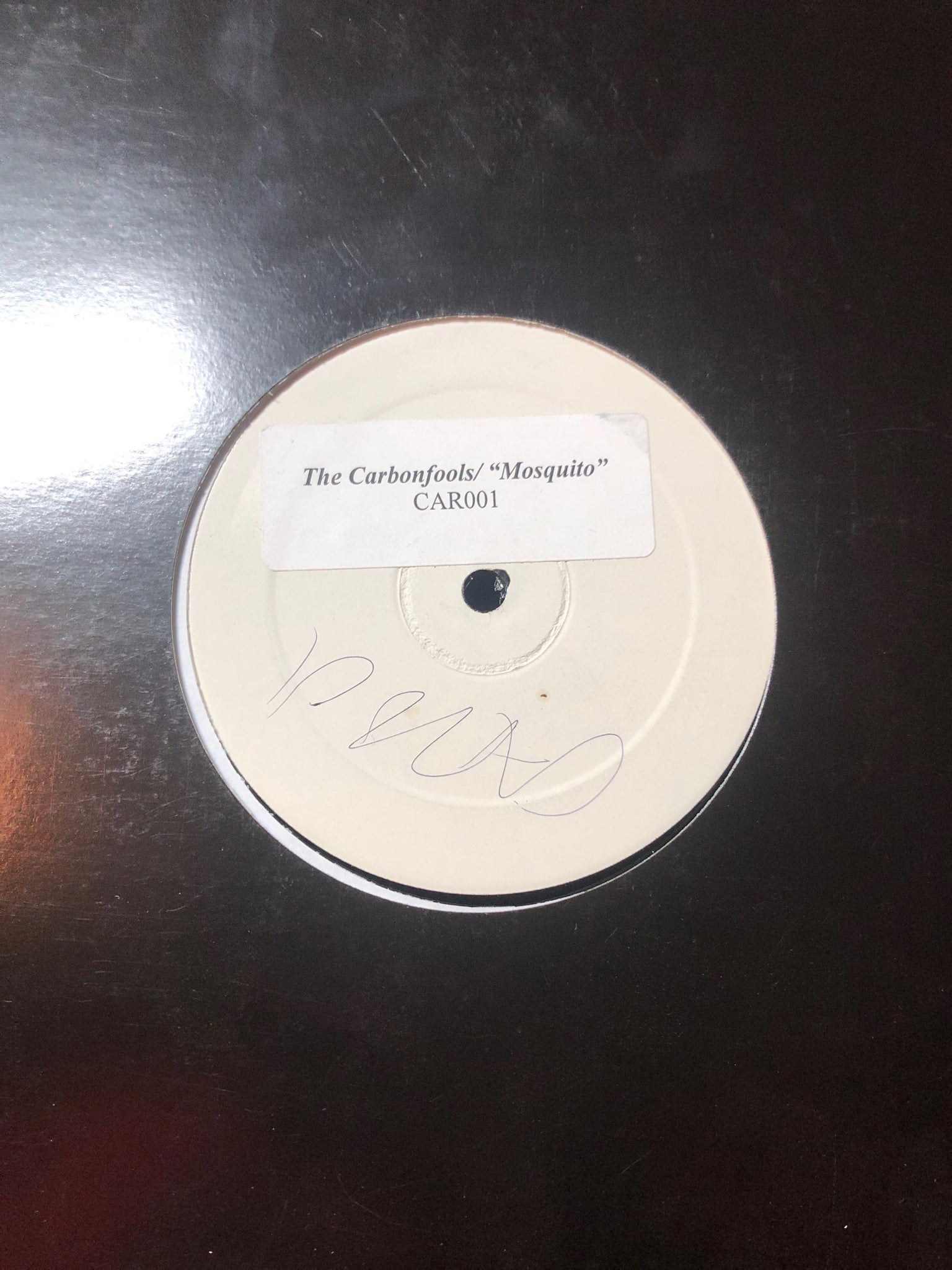 The Carbonfools ‎– Mosquito / Tilos - VG+ 12" Single Record 2001 Cartoon UK Import Vinyl - Breaks / Speed Garage